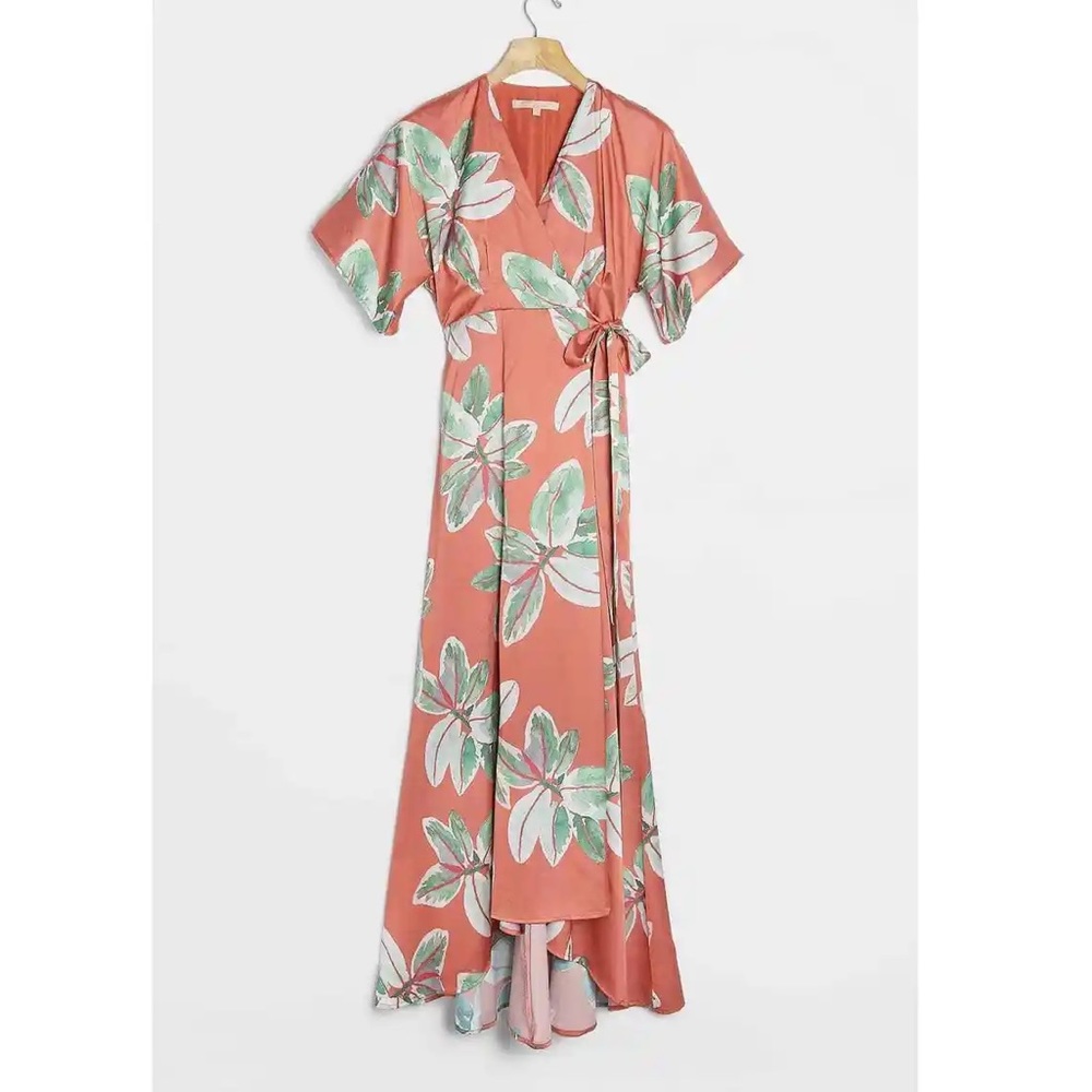 Hutch Floral Maxi Wrap Dress